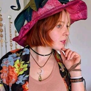 Pink Flower Women's Hat